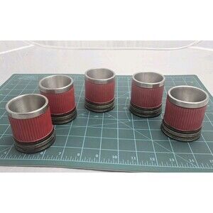 12 Gauge Shotgun Shell Shot Glass Pacific Giftware Lot of 5